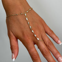 Anastasia Hand Chain Bracelet