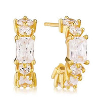 Maisey Crystal Hoops