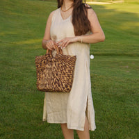 Reading Tea Leaves Dress in Neutral Beige