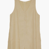 Romp and Play Romper In Neutral Beige
