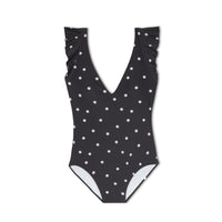 The Ruffle Backflip - Microfloral in Sea Urchin & White Sand