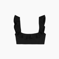 The Ruffle Seaway Square Neck Bikini Top - Sea Urchin