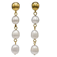 Tres Pearl Earrings