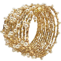 Blake Pearl Wrap Bracelet