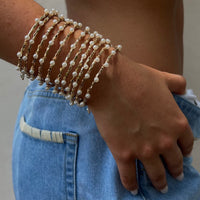 Blake Pearl Wrap Bracelet
