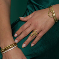 Cleo Snake Ring