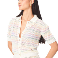 Maya Multicolor Knitted Top