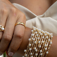 Blake Pearl Wrap Bracelet