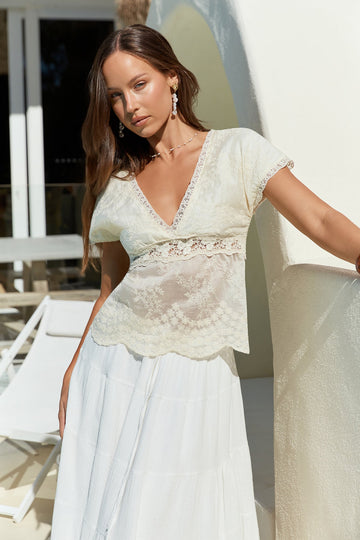 Sweet Salvation Top White