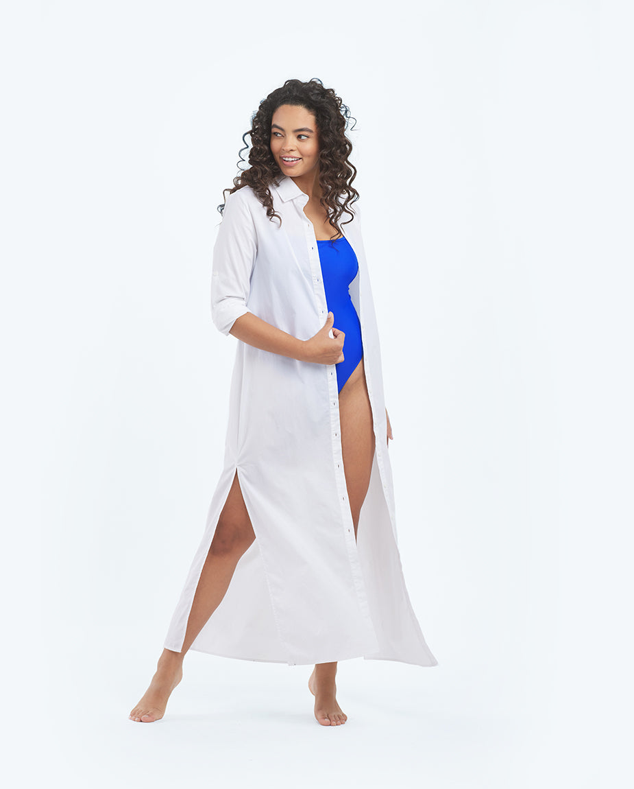 The Perfect Boyfriend Shirtdress Cover-Up - Main