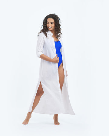 The Perfect Boyfriend Shirtdress Cover-Up - Main