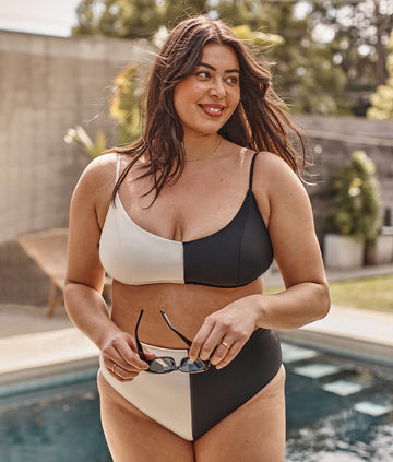 The Split Wanderlust Bikini Top - Main
