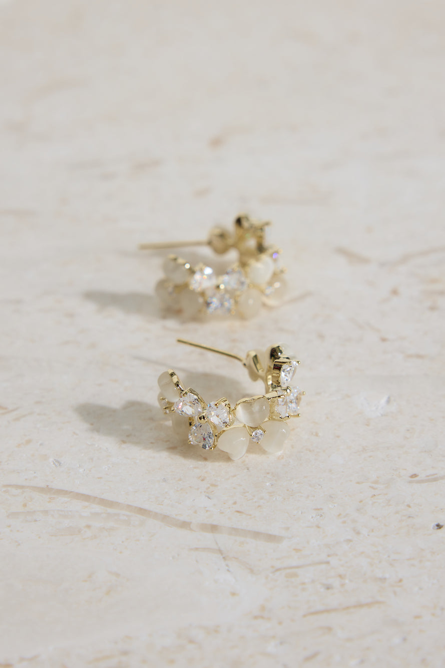 18k Gold Plated Sandy Escape Earrings Gold