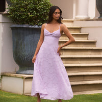 Habita Maxi Dress Lilac