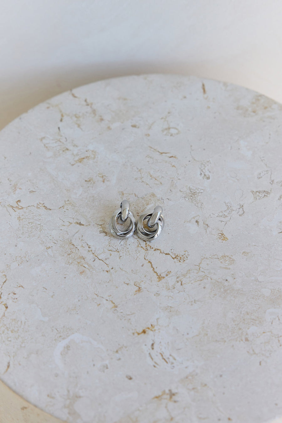 Blossom Studs Earrings Silver