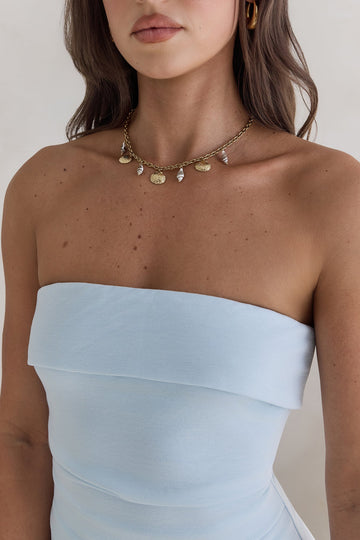 Sea Salt Necklace Gold