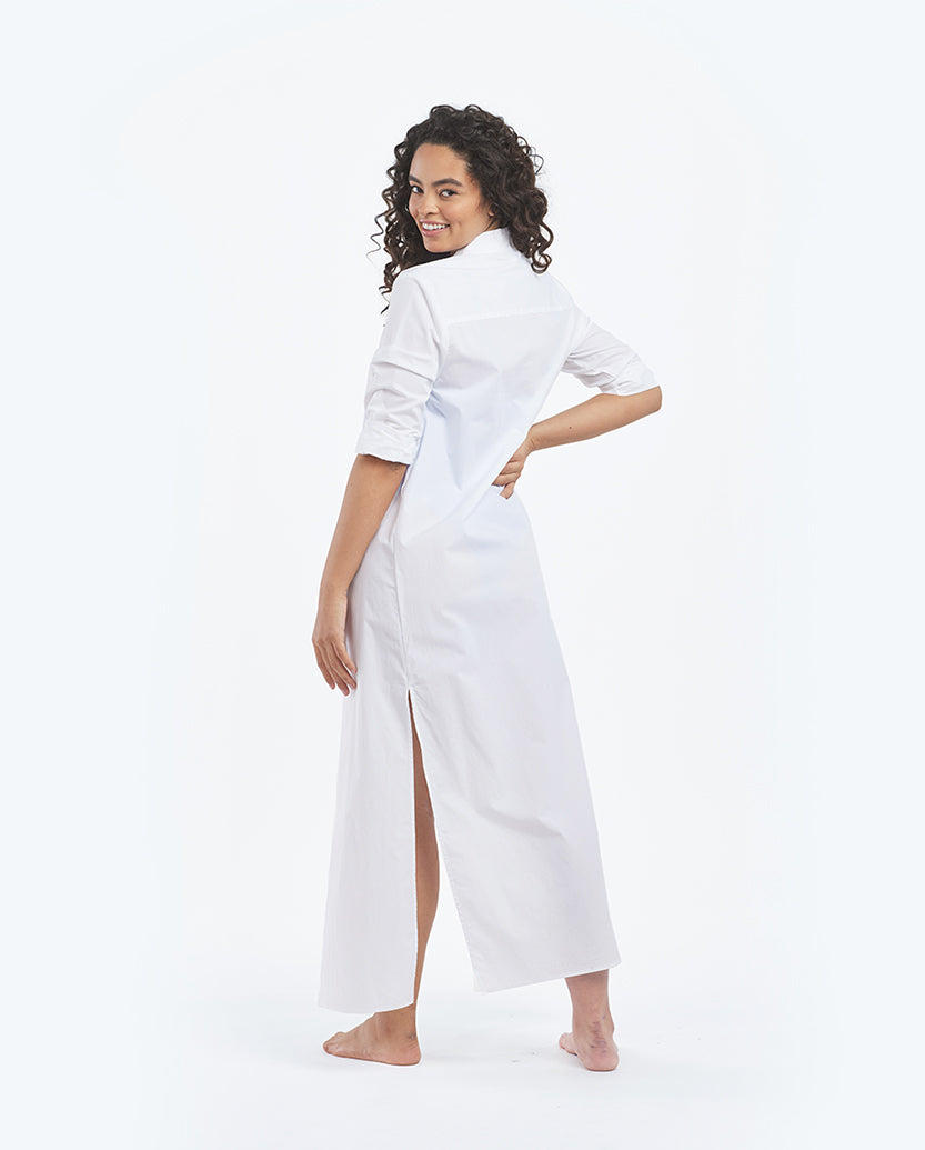 The Perfect Boyfriend Shirtdress Cover-Up