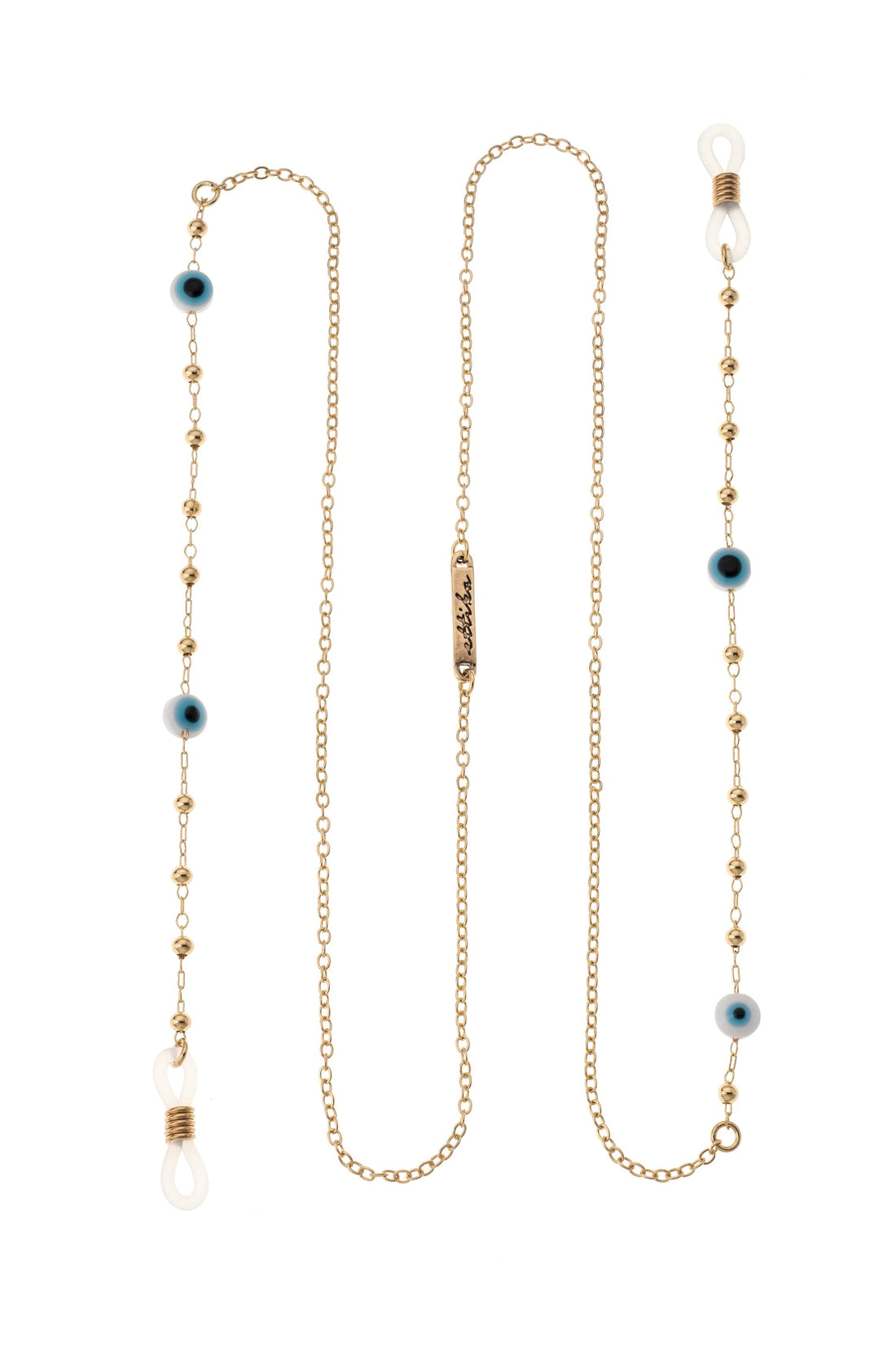 Evil Eye Beaded Glasses Chain