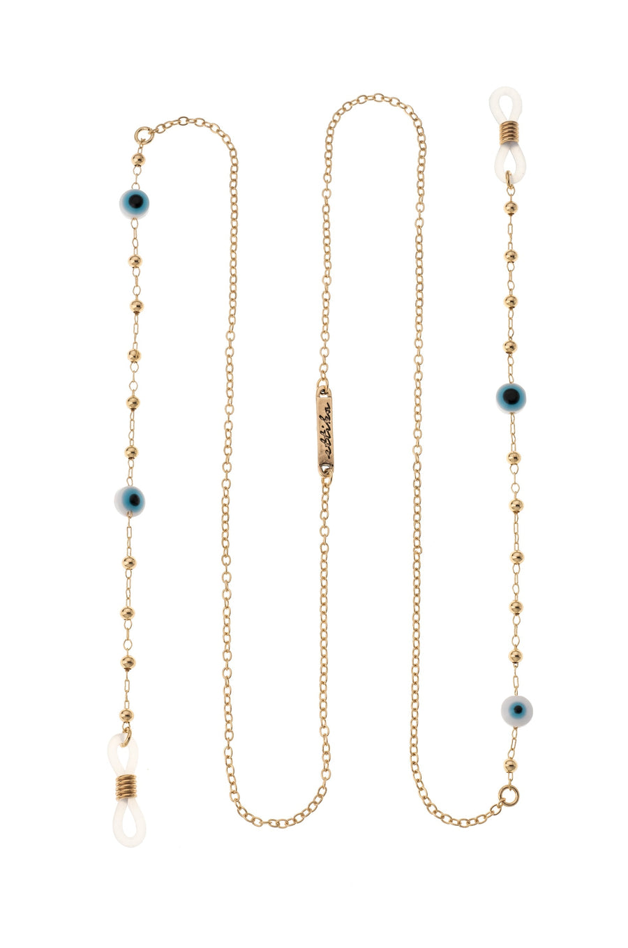 Evil Eye Beaded Glasses Chain