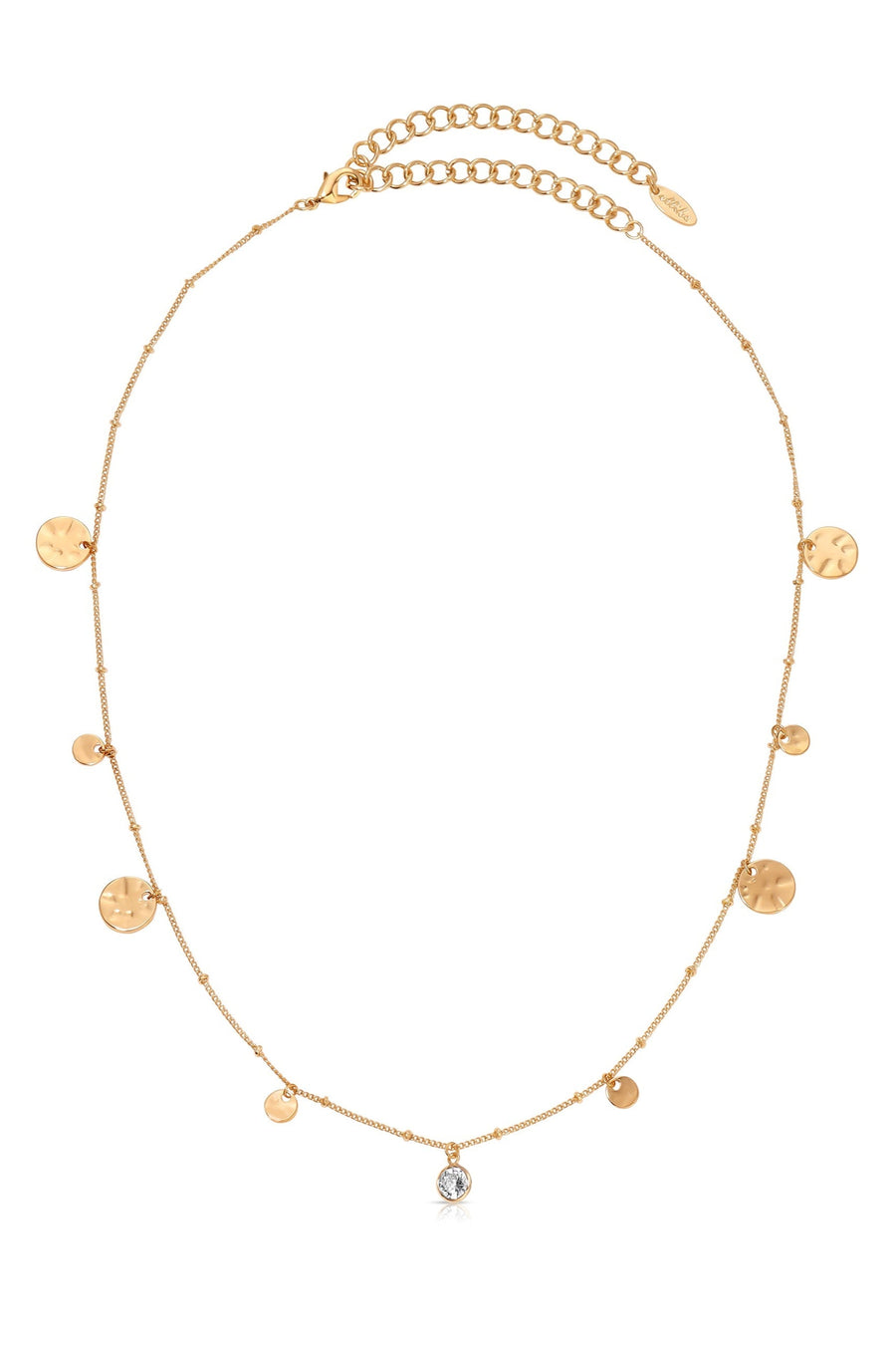 All in Layered Crystal Necklace Set