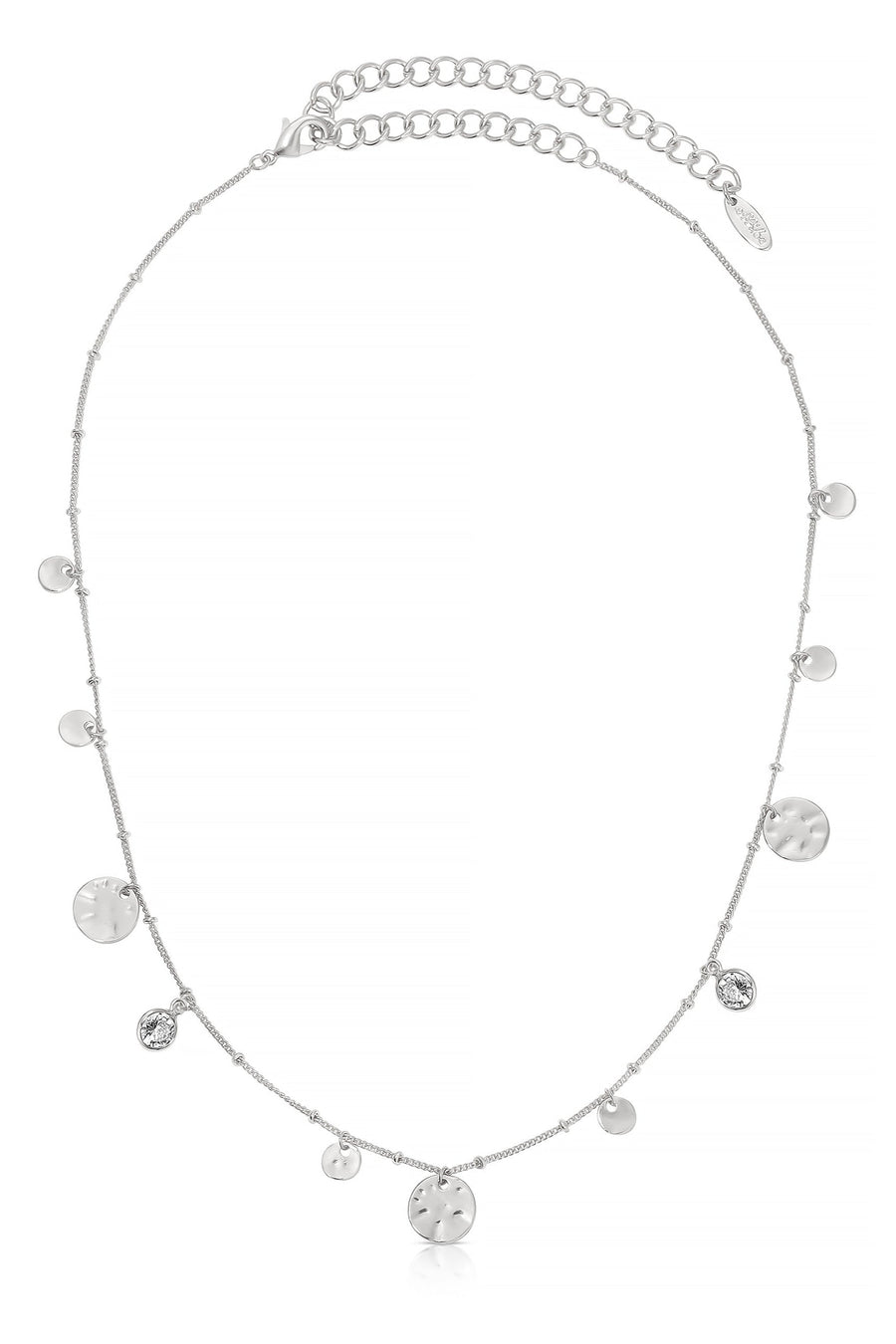 All in Layered Crystal Necklace Set