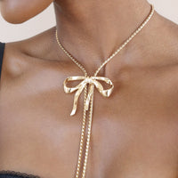 Bow Organica Bolo Necklace