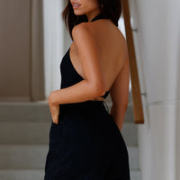 Little Things Romper Black