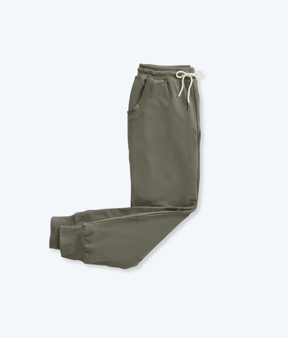 The Softest French Terry Jogger - Agave