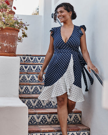 The Beach to Brunch Wrap Dress - Main